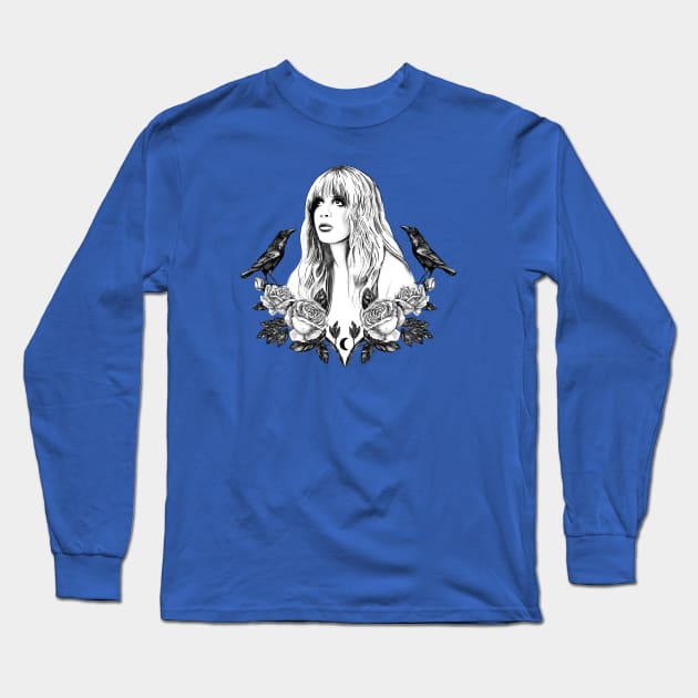 Stevie Nicks Angel Of My Dreams Tattoo Long Sleeve T-Shirt by LittleBunnySunshine